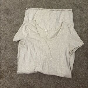 Pink blush maternity dress